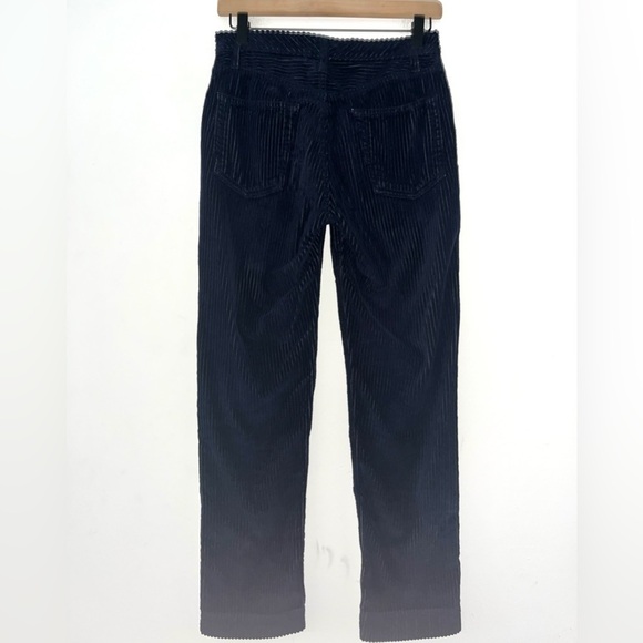 GRLFRND Helena Straight Leg Cropped Corduroy Pant Midnight Train size 25 - Picture 10 of 10